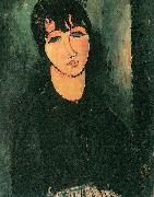 Amedeo Modigliani Das Dienstmadchen painting